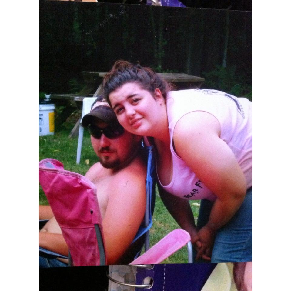 This is the very first picture that we ever have together. It was at BEARFEST, for those of you who know what that is. We were just babies here!