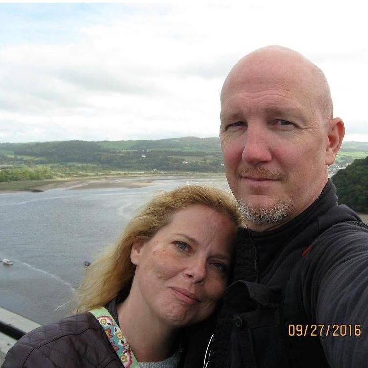 Atop Castle Conwy, Wales, 2016