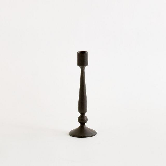 Clara Candlestick: Bronze: Large Taper