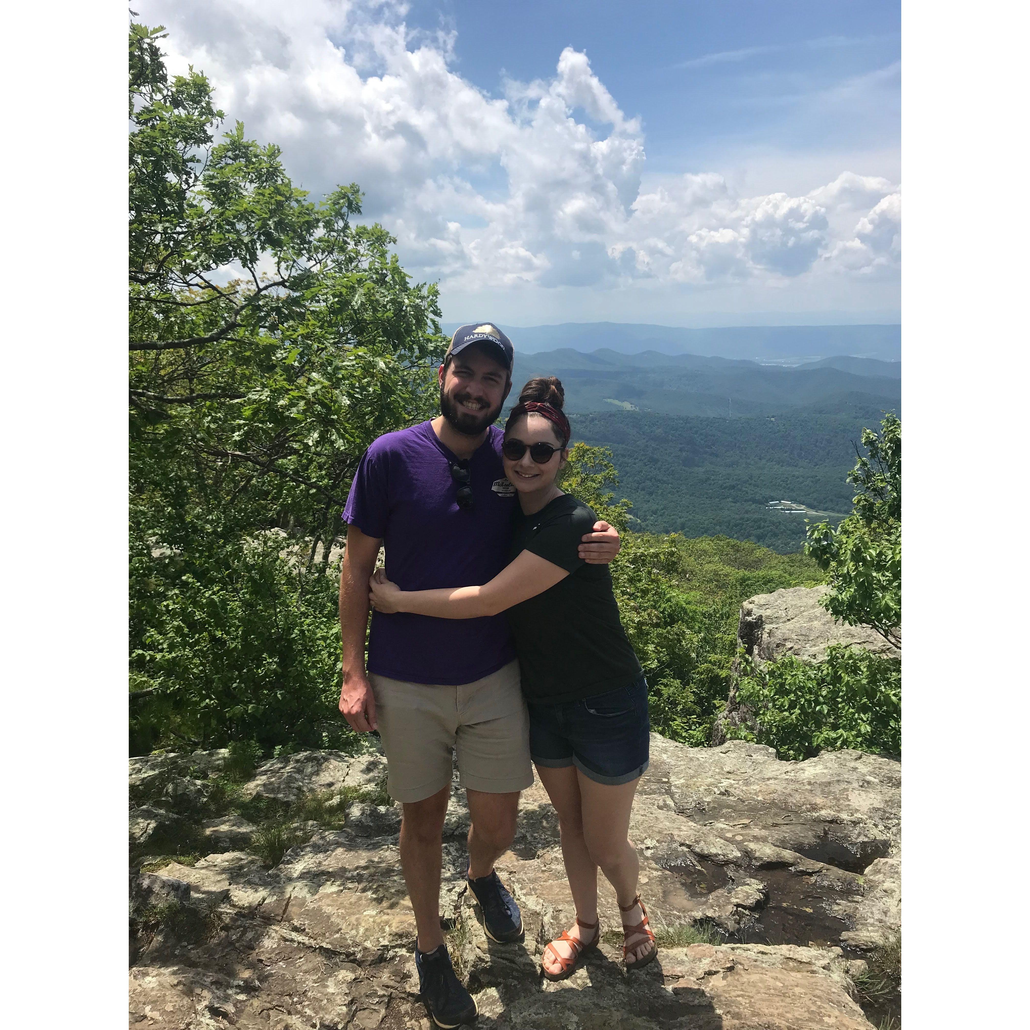 One of many hikes