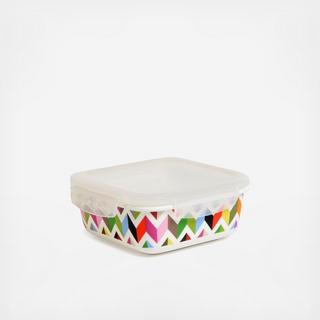 Ziggy Large Round Porcelain Food Storage Container - French Bull