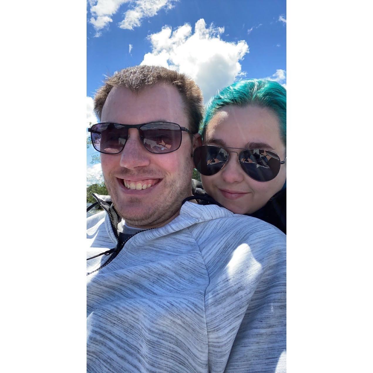 Our first vacation together