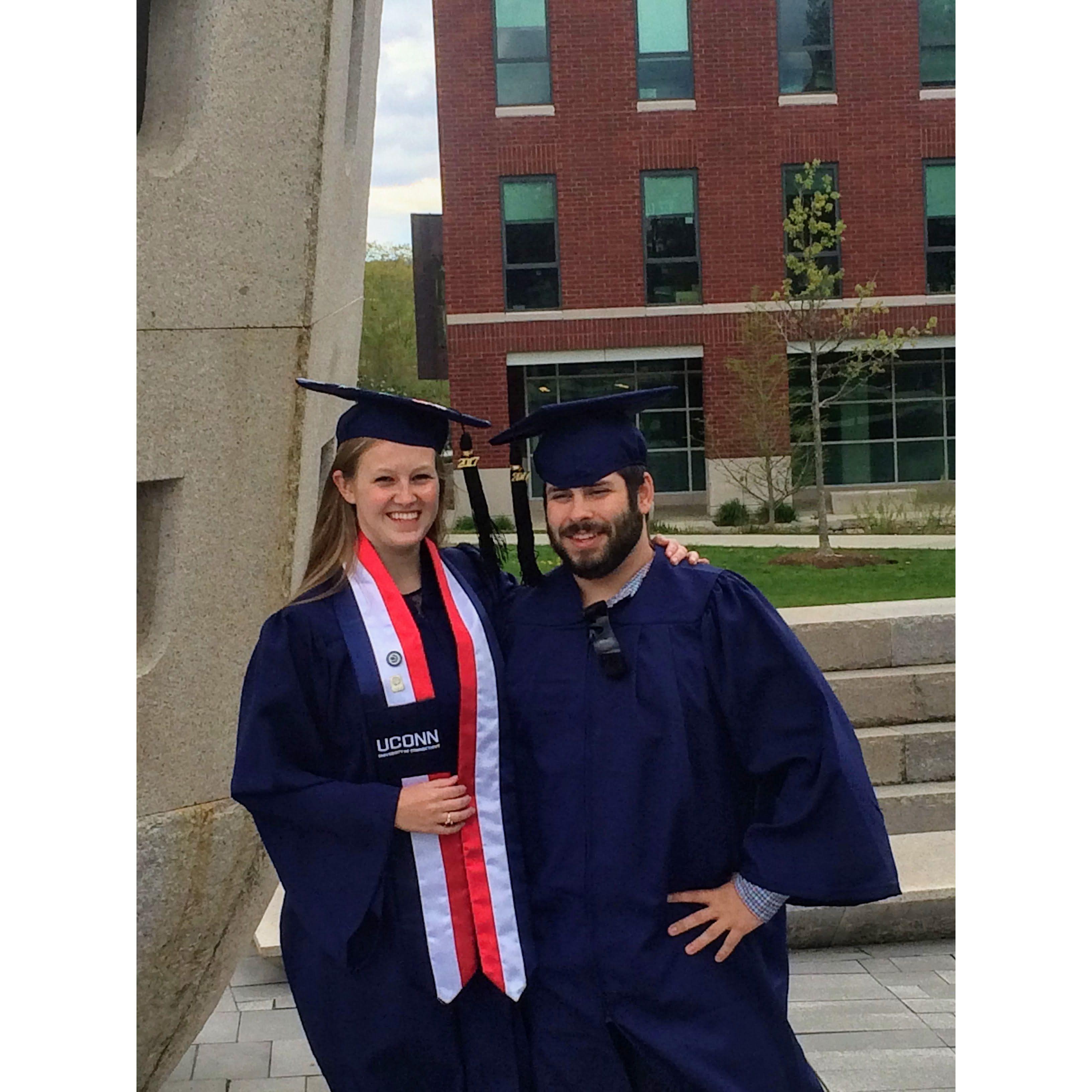 UConn graduation.