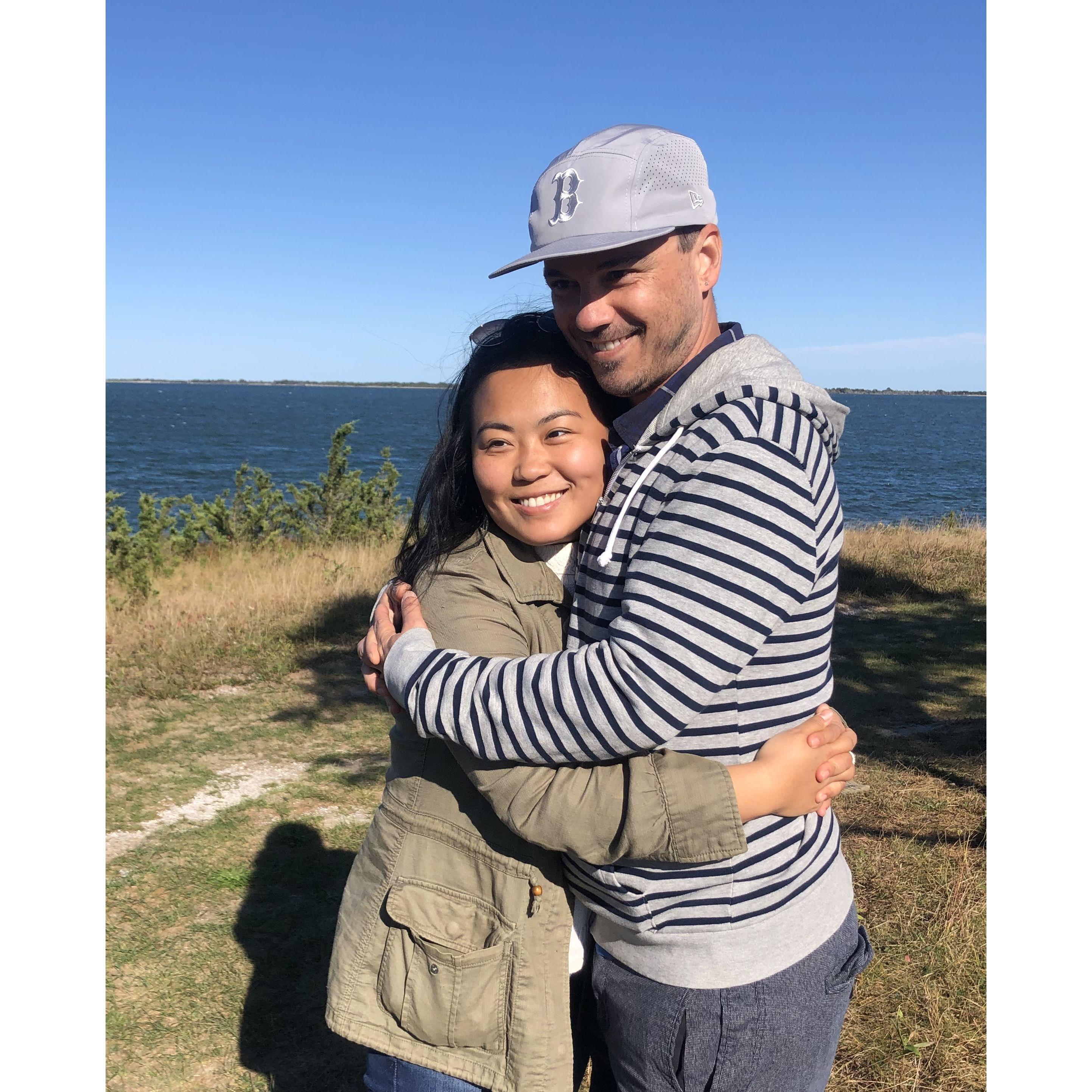 First time visiting Eli's home on Martha's Vineyard!