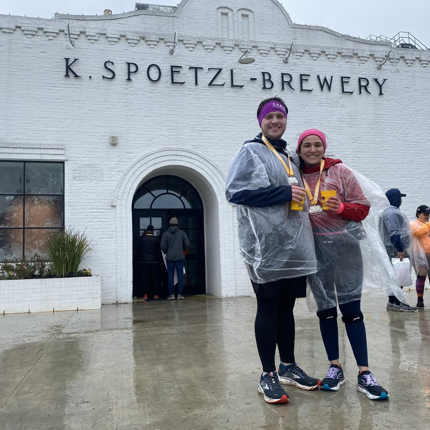 Our first (and probably last) half marathon 😅
