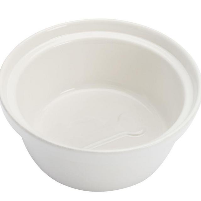 Cambria Pet Bowl, Large, Stone