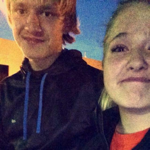 Our first picture together