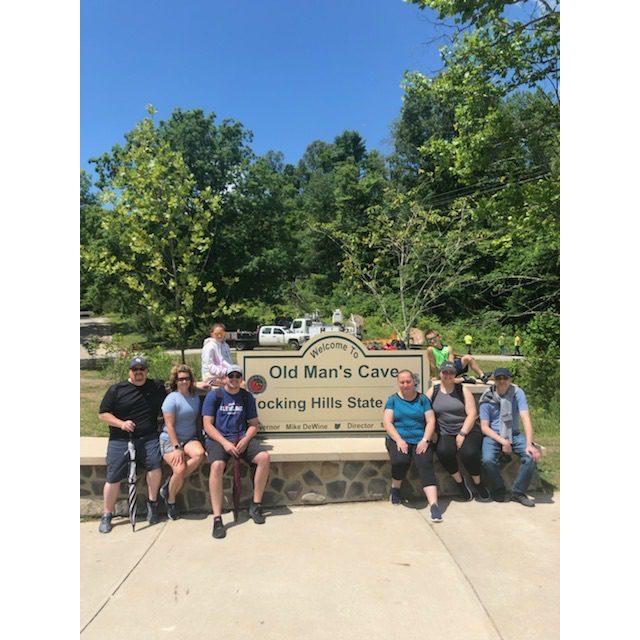 Our first conjoined family vacation to Hocking Hills!