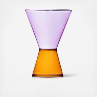 Travasi Triangle Glass, Set of 2