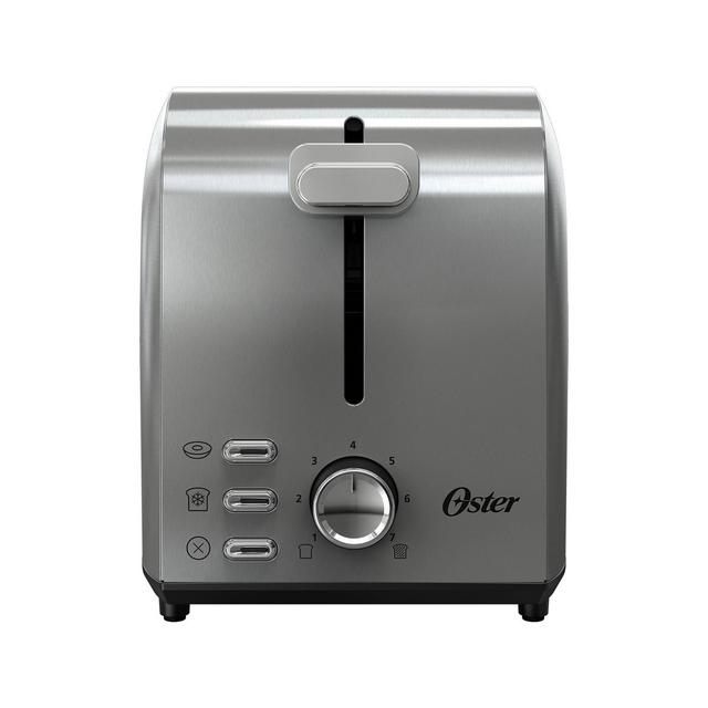 Oster 2-Slice Toaster Stainless Steel With Extra-Wide Slots Stainless Steel