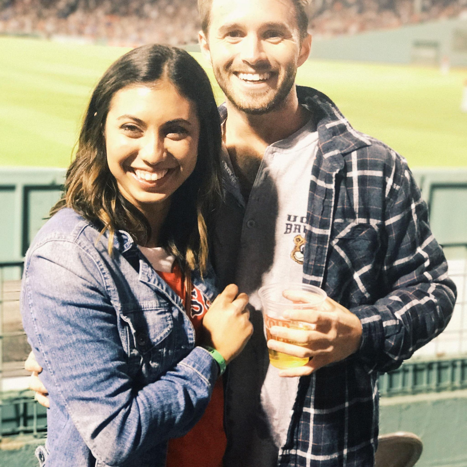Our first picture together from the night we met - 5.12.2017 . All thanks to Logan :)