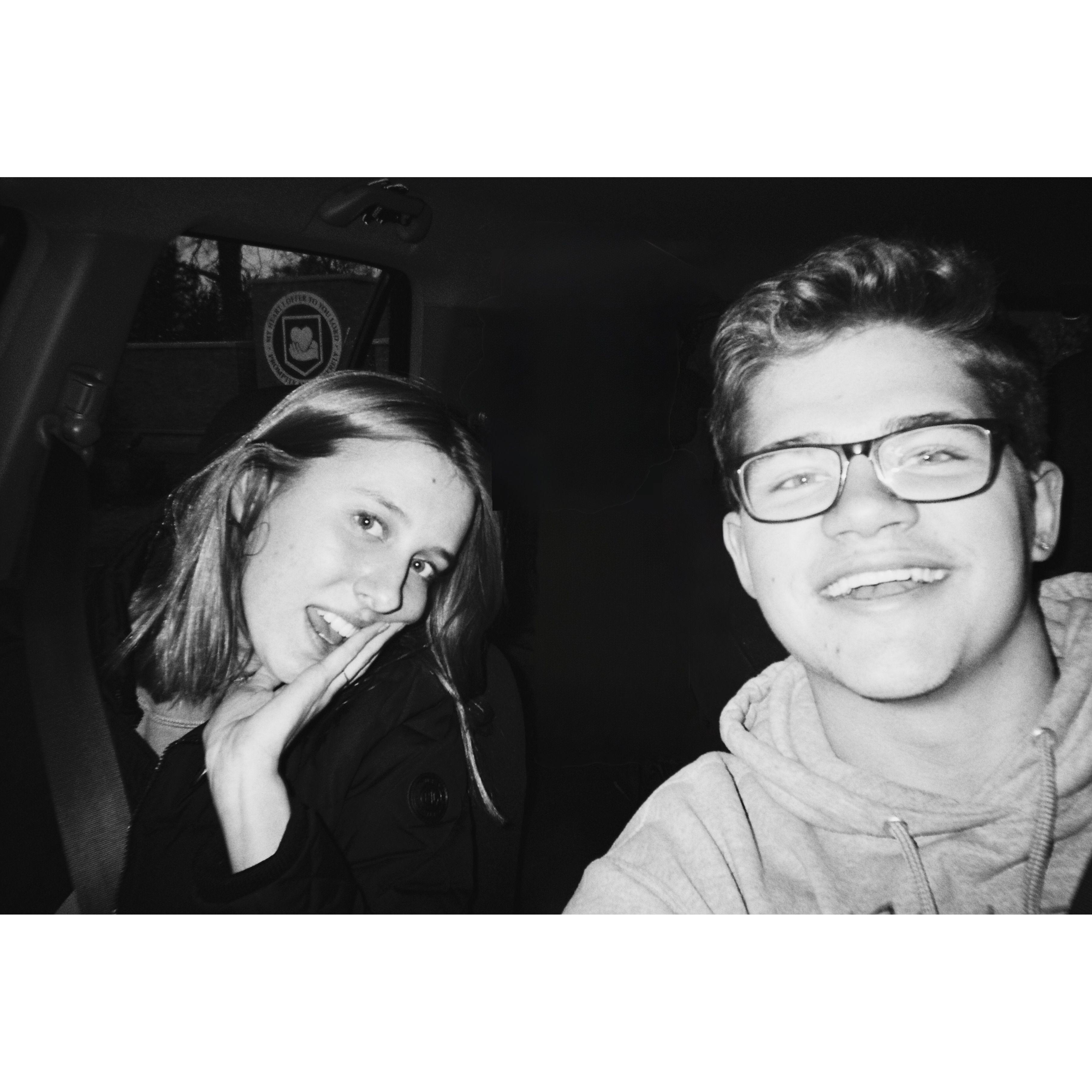 They started hanging out more that freshman year, but then covid sent everyone home in March 2020.  Claire and Dane's friendship continued, and he even came to visit for a weekend with a few other friends for her birthday that June.