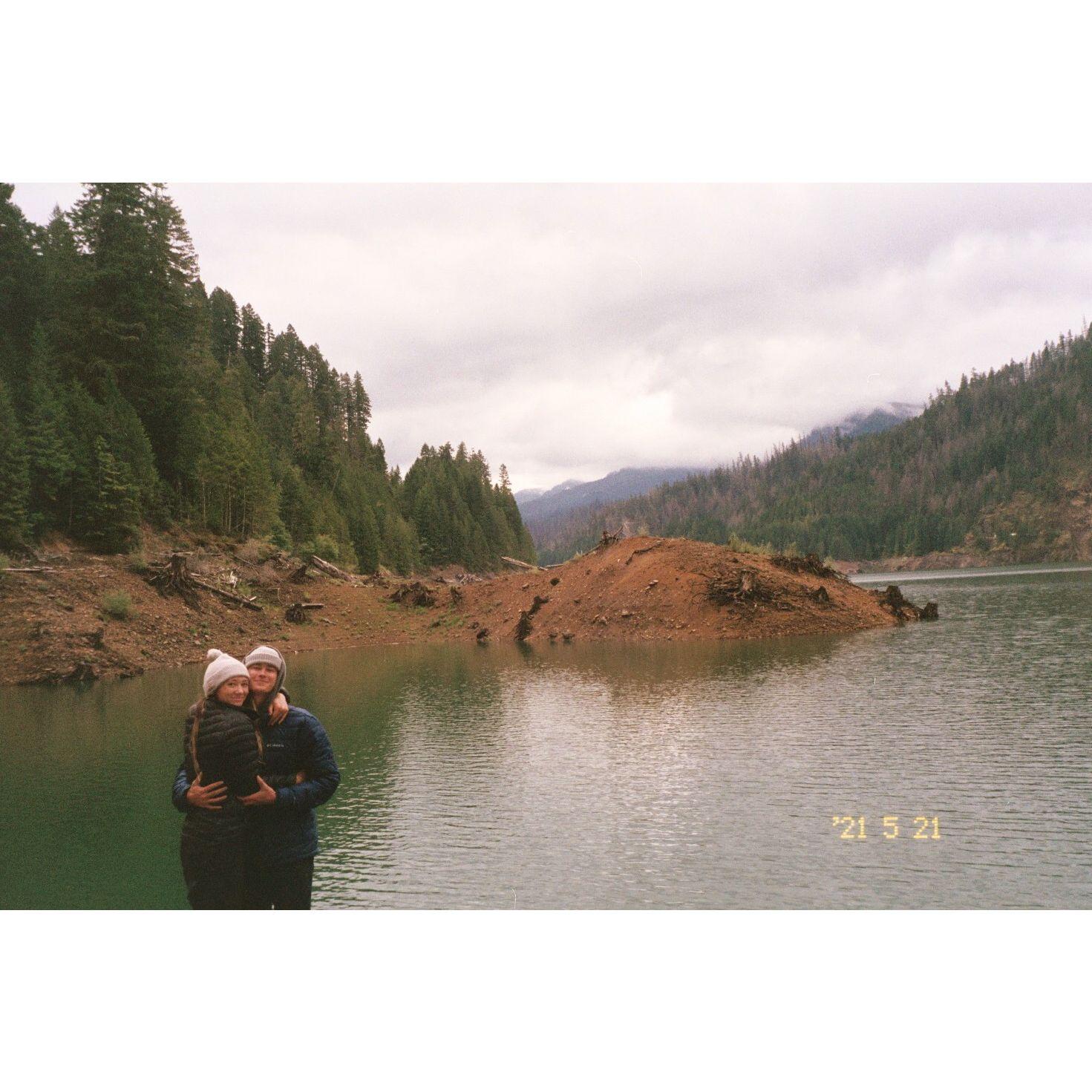 Cougar Reservoir, OR.