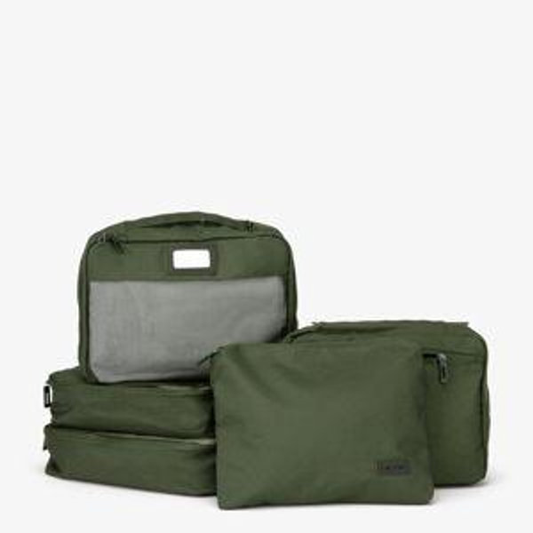 Packing Cubes Set (5 Pieces) - Moss