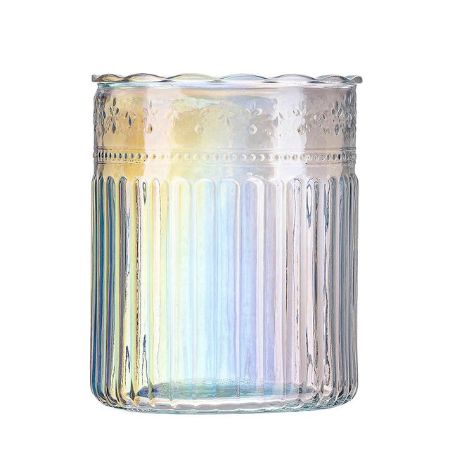 10 Strawberry Street Park Glass Utensil Crock, Luster