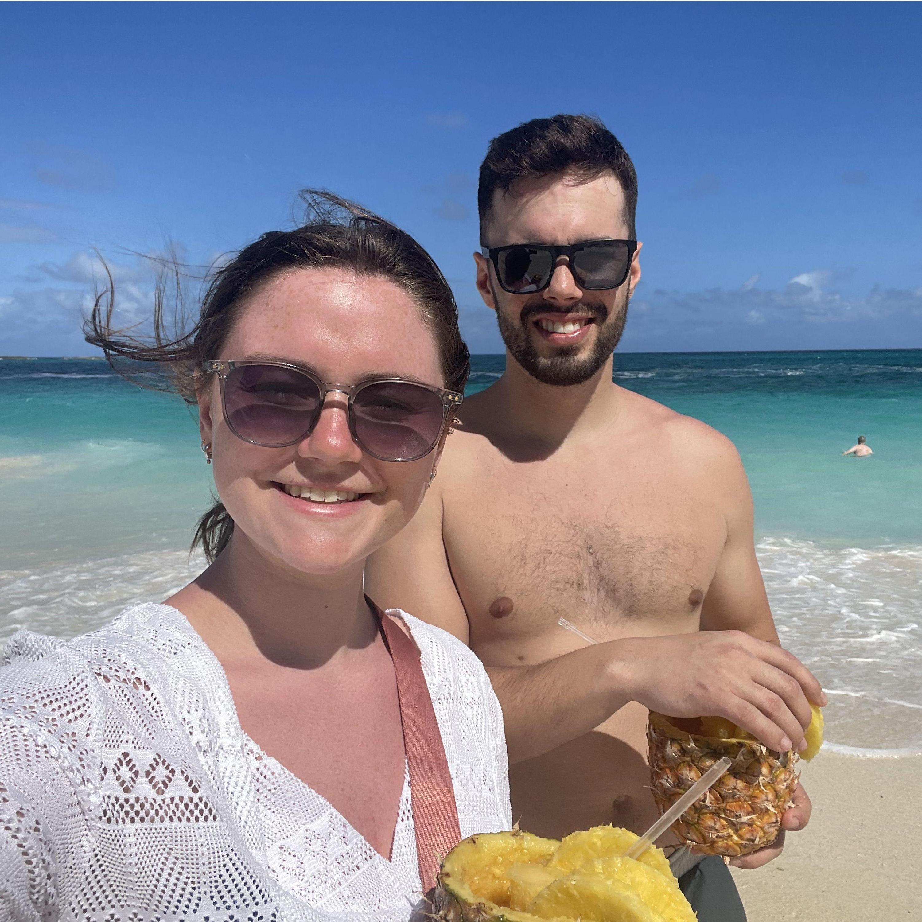 February 2022 - Our first vacation together, we found out we got our house while on this trip!