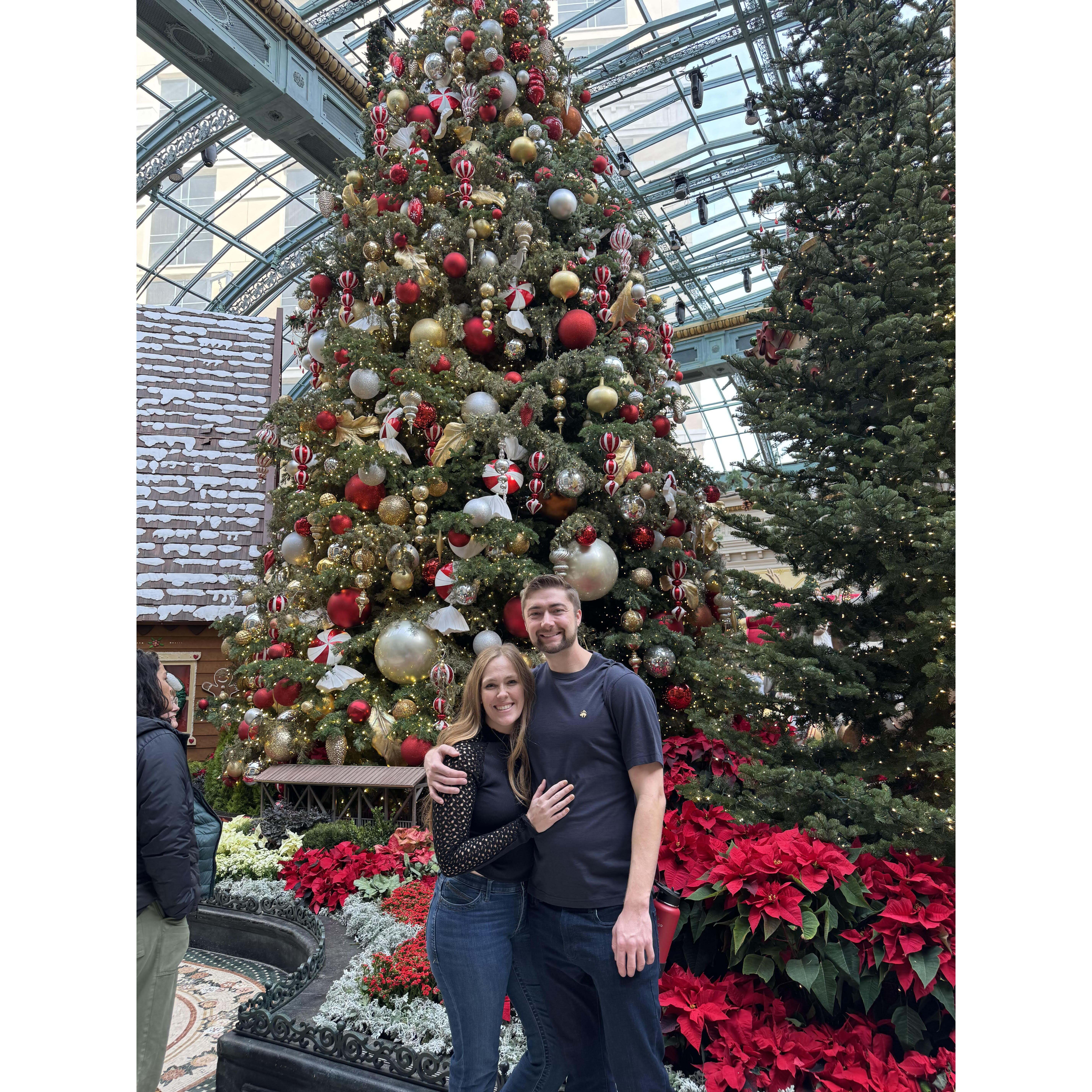 Christmas in Vegas for the Cody Johnson concert.