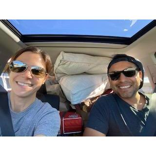 Glamping road trip