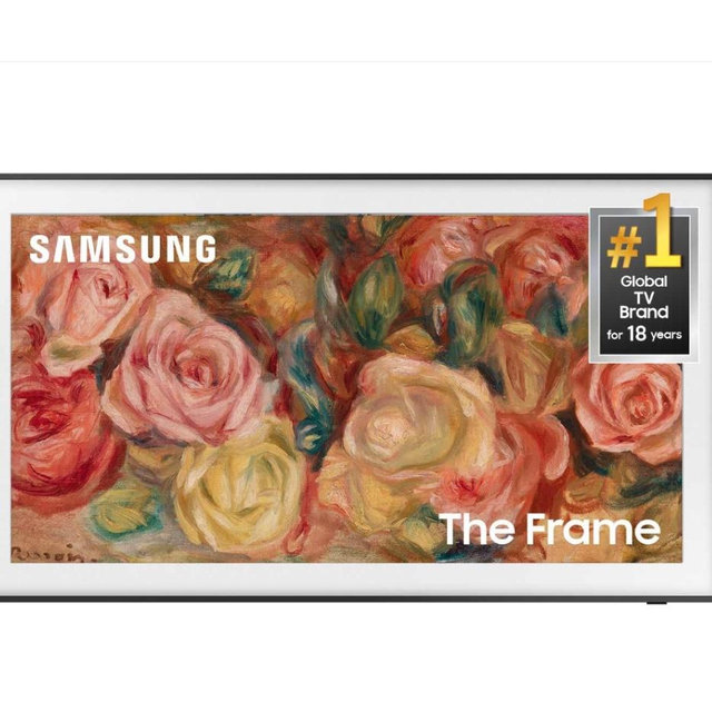 Samsung - 65” Class LS03D The Frame Series QLED 4K with Anti-Reflection and Slim Fit Wall Mount Included (2024)