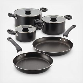 Neat Nest 8-Piece Space Saving Aluminum Nonstick Cookware Set