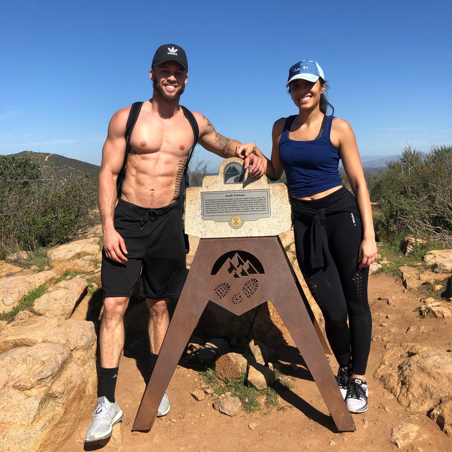 First hike together
