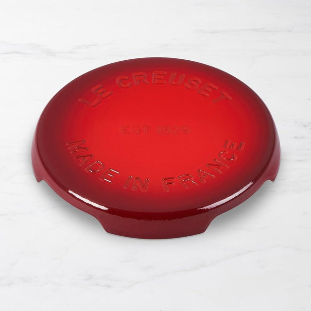 Le Creuset Signature Enameled Cast Iron Trivet, Cerise