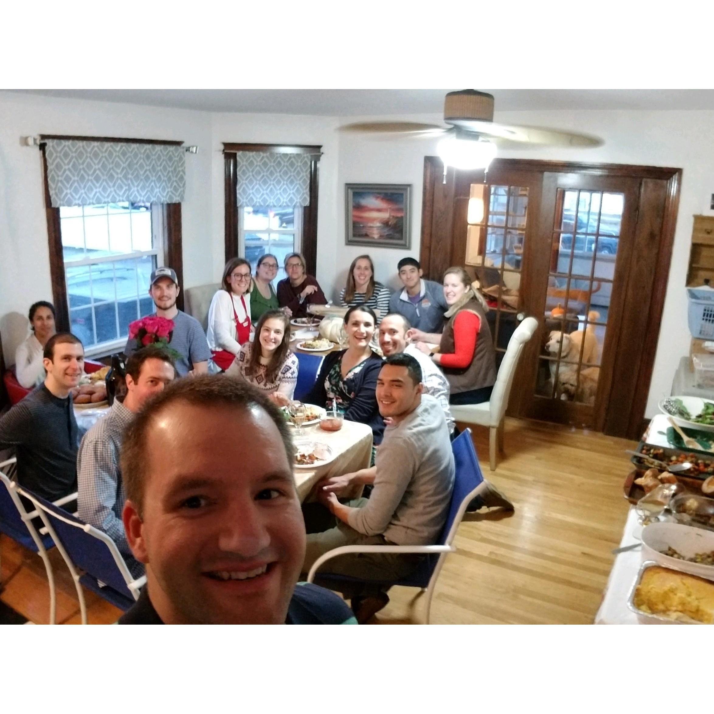 Friendsgiving 2018 - hence forth known as the first annual!