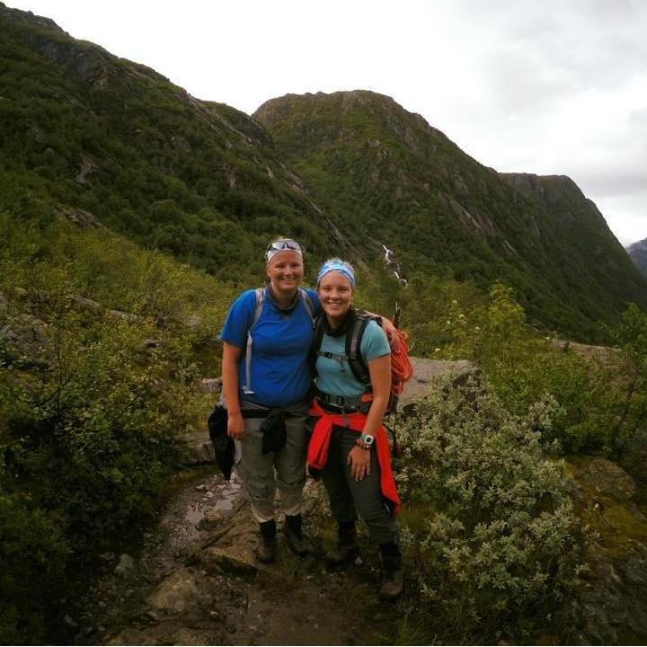 My forever hiking buddy, Odda, Norway