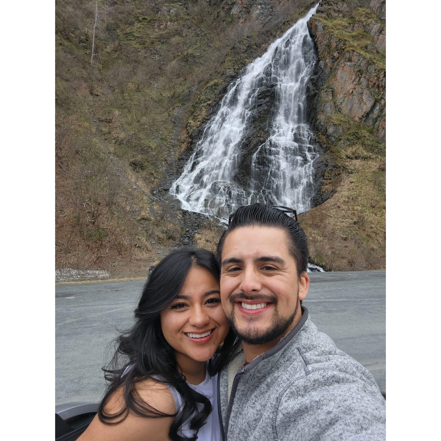 Bridal falls, little did we know we would be engaged 5 months after!