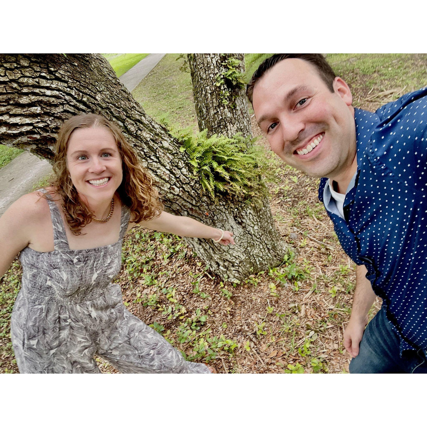 First Date!! We found the geocache!