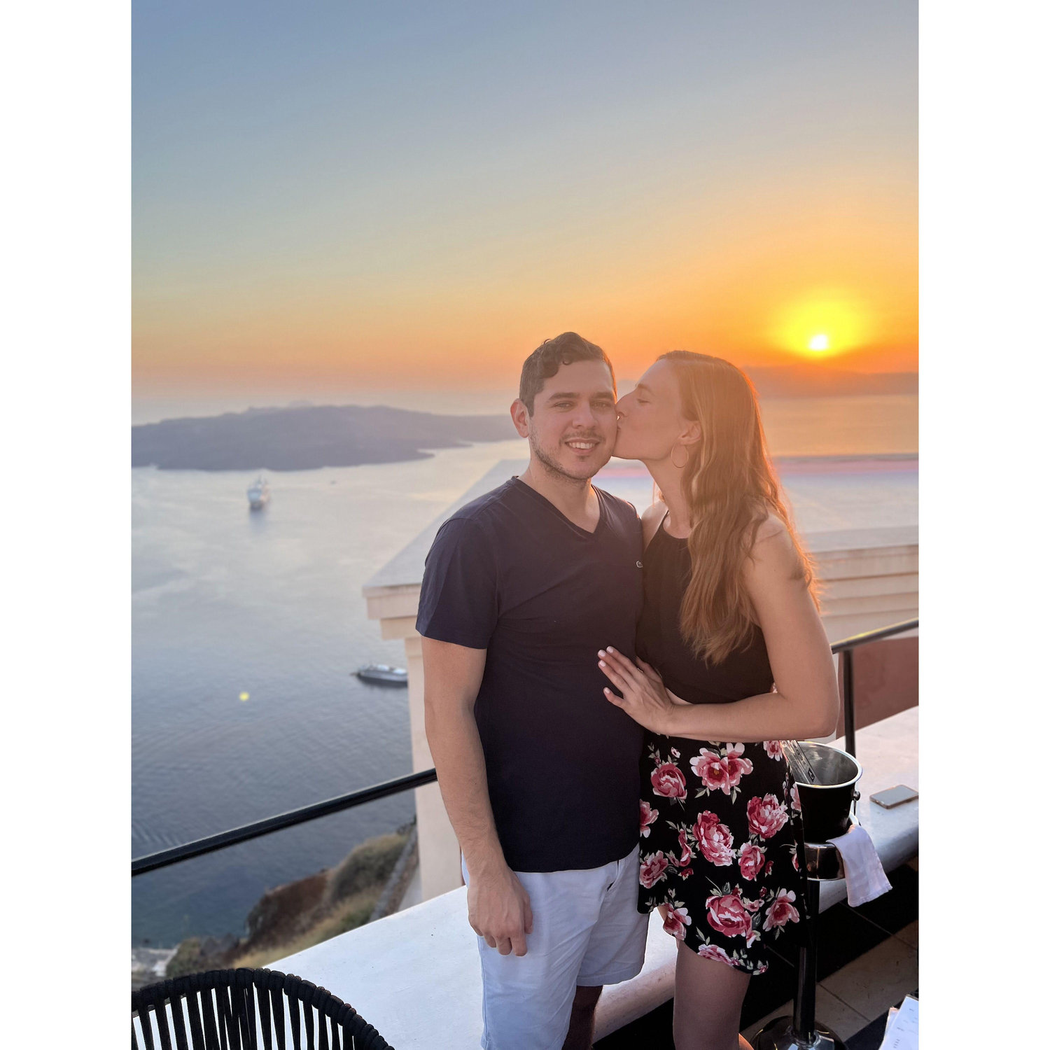 Chasing sunsets in Santorini, Greece, 2022