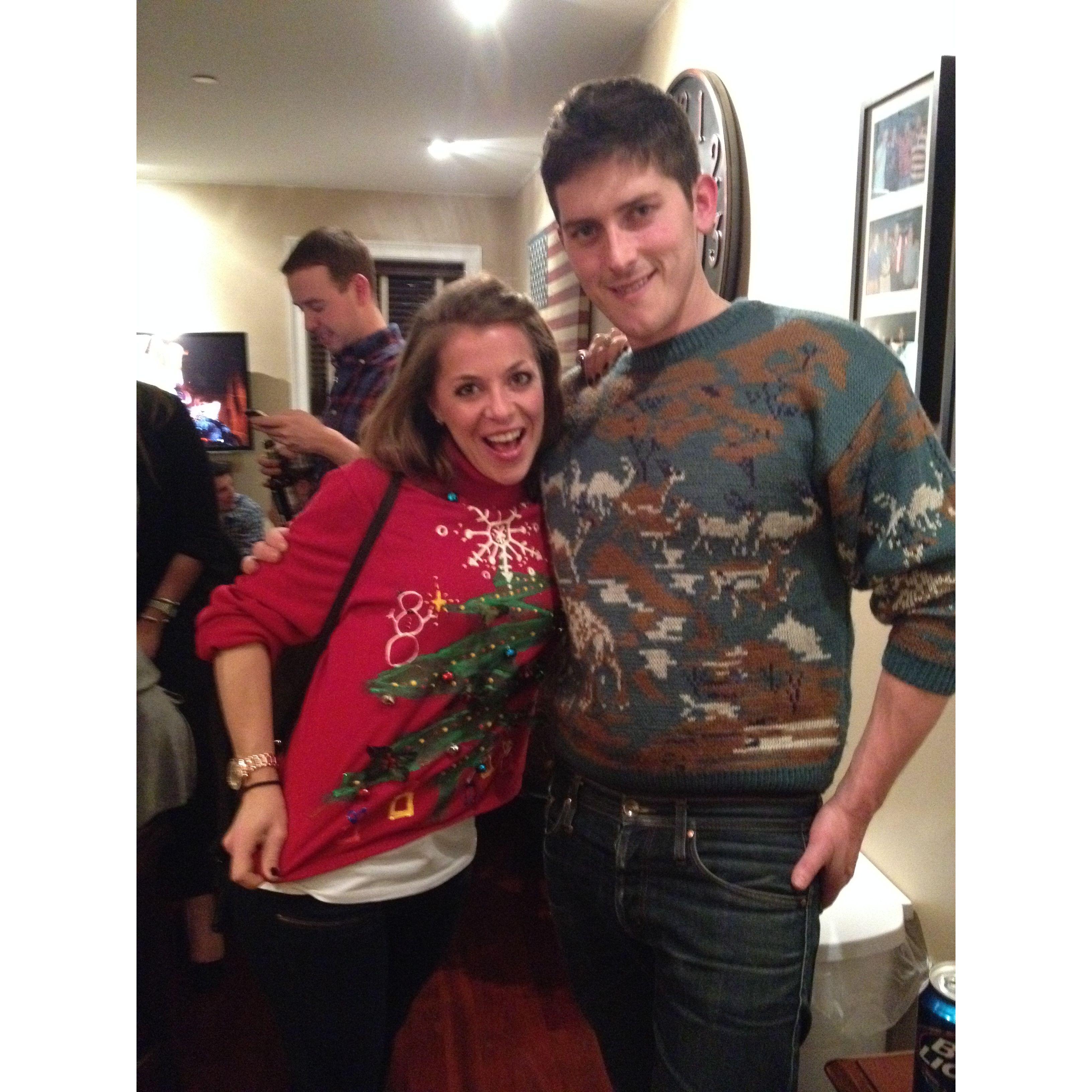 2014 - if you didn't know we're suckers for any type of theme/dress up party you will quickly find out. We were indeed the ONLY ones dressed in ugly sweaters.