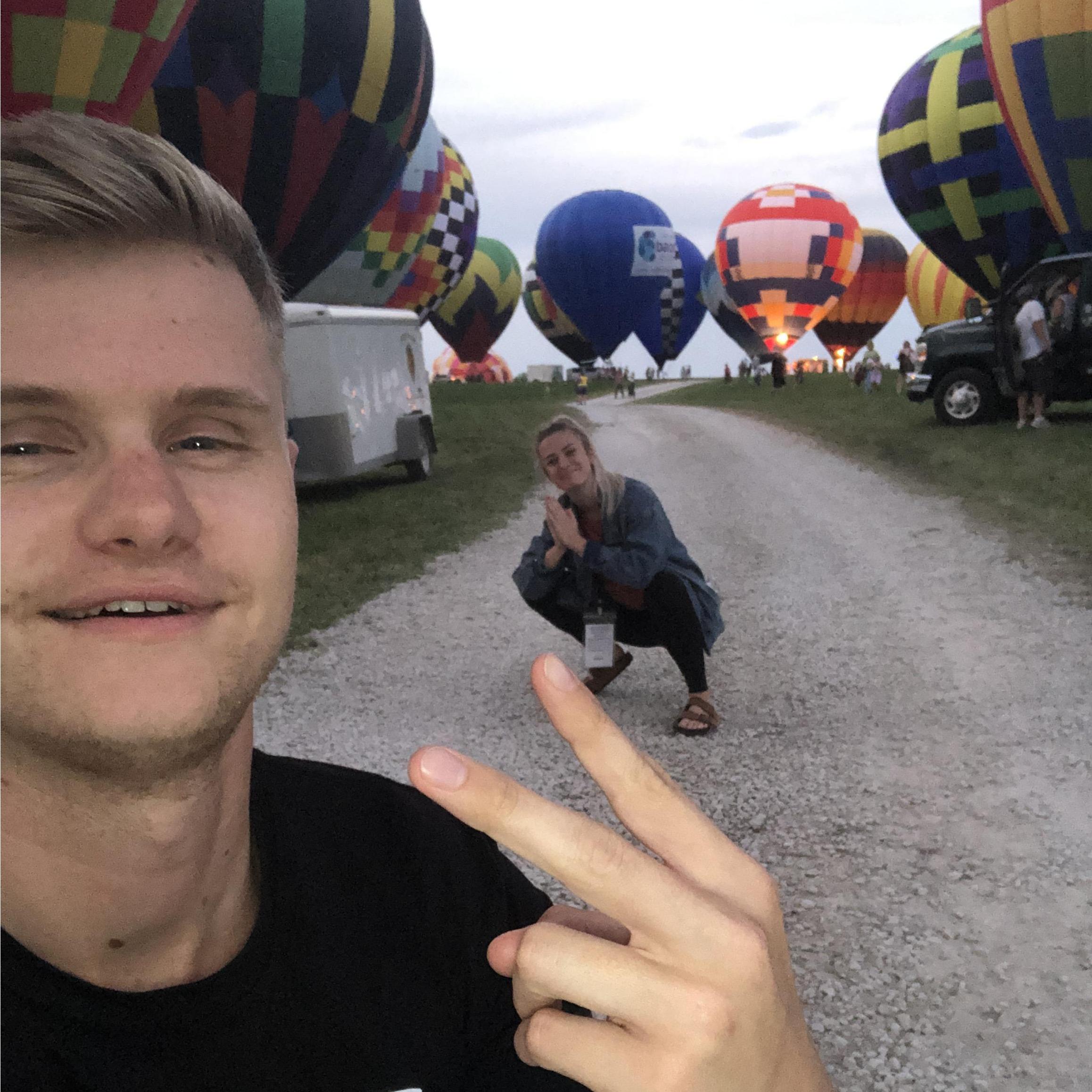 Causing mayhem at the Indianola balloon classic (Indianola - 2019)