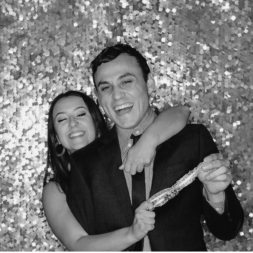 Our first wedding together!