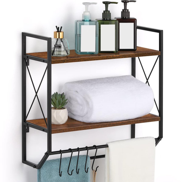 Bathroom Towel Rack - A place for towels that isn't the floor :)