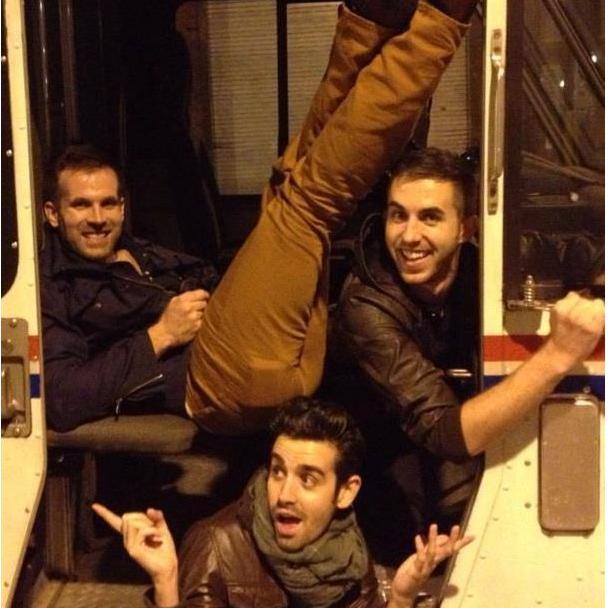 That night they stole the mail truck, NYC, 2013