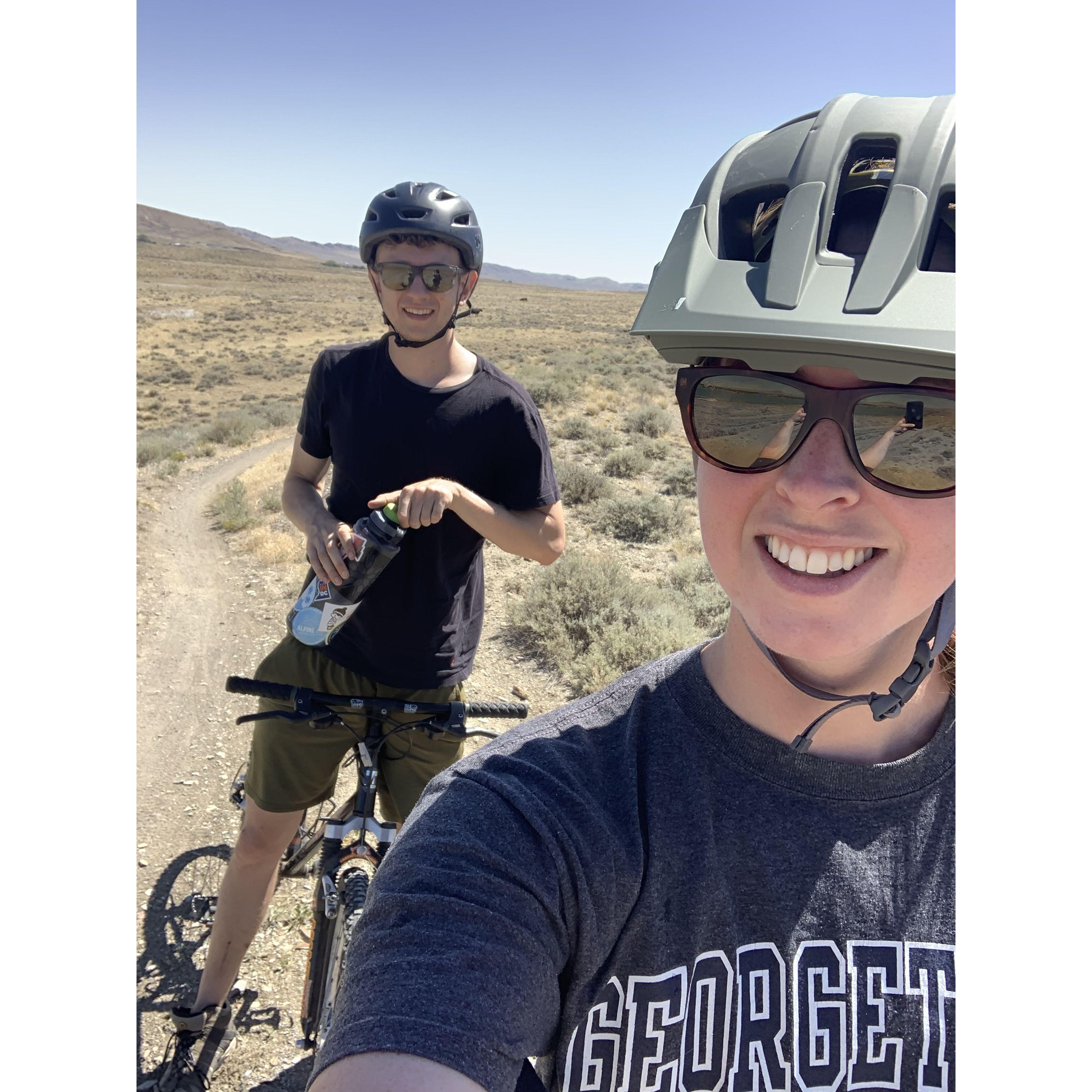 Biking in Wyoming (2020)