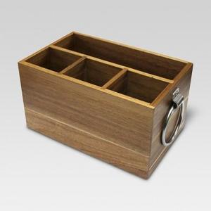 Acacia Rectangle Silverware Caddy - Threshold&#153;