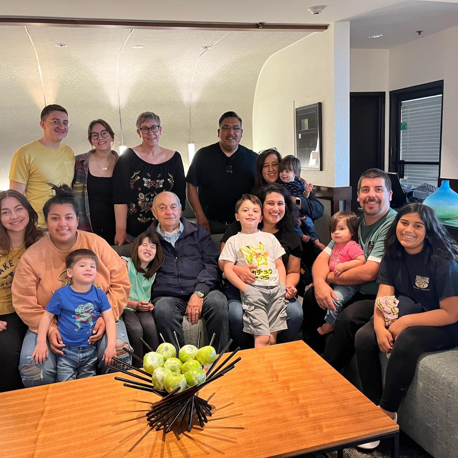 with family May 2022