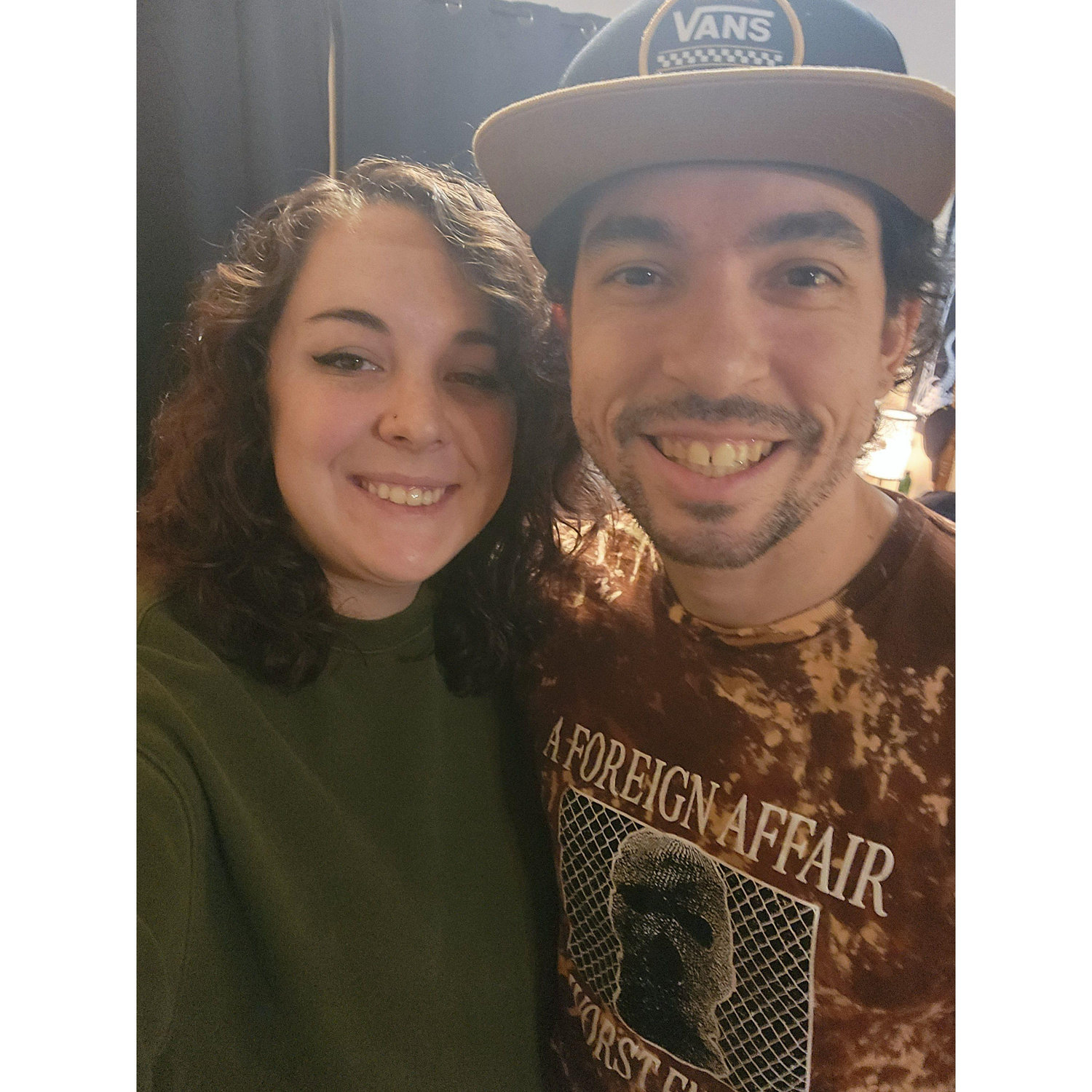 One of our earliest photos of when we first started dating <3