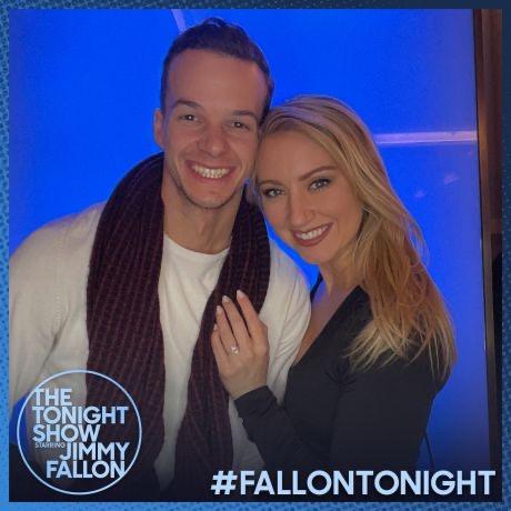 We sat front row at Jimmy Fallon, so fun! Jan. 2023