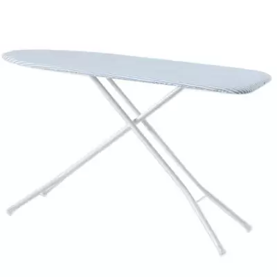 Squared Away™ Round H-Leg Striped Ironing Board in Blue/White