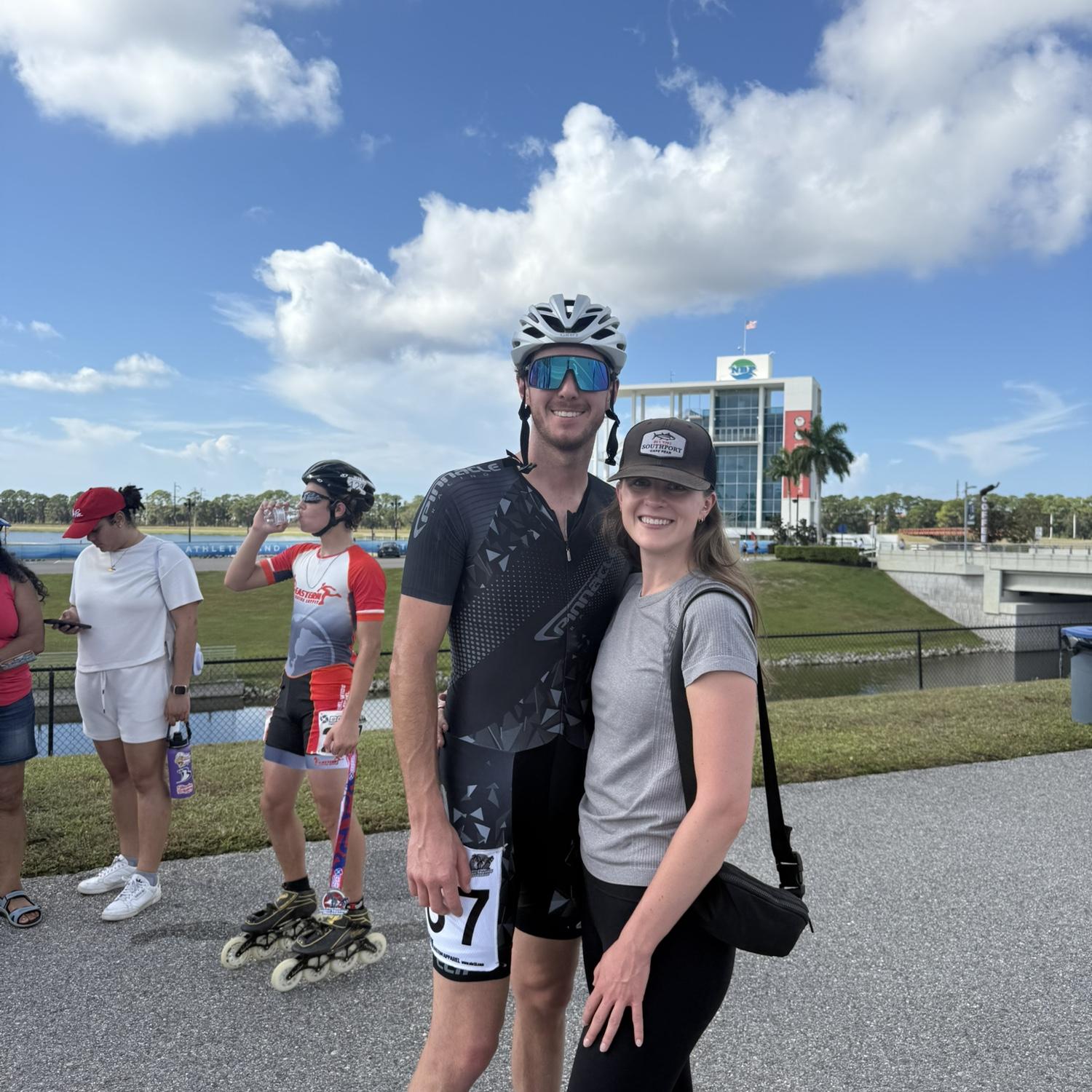 Enjoyed the beautiful weather of Sarasota and some good skating!