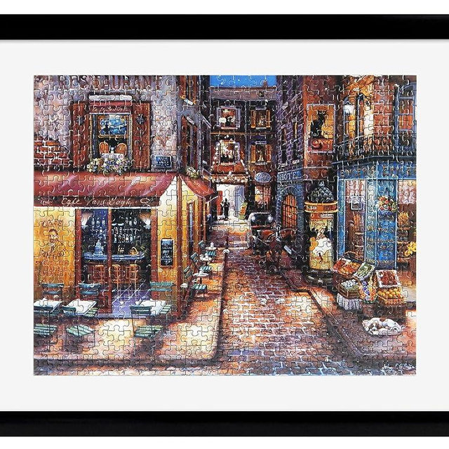 MCS Frame for Puzzles, Black, 14.25 x 19.25 in or smaller