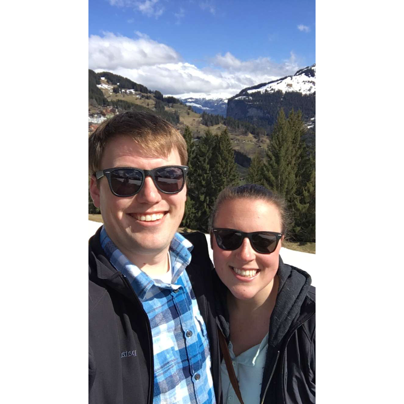 Wengen, Switzerland. April 2018