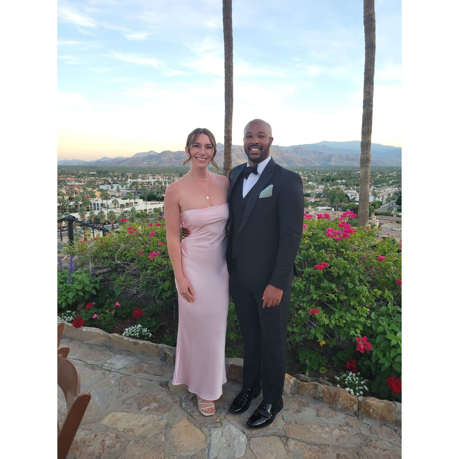 Us attending Will's friends wedding