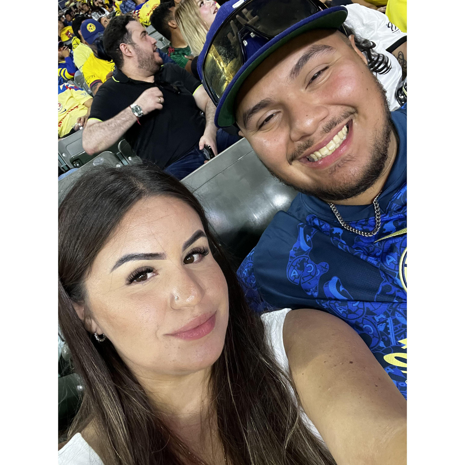 America game in LA <3