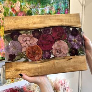 Bouquet Preservation - Charcuterie Board