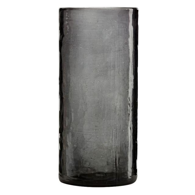 Hammered Highball Glass, Single - Smoke