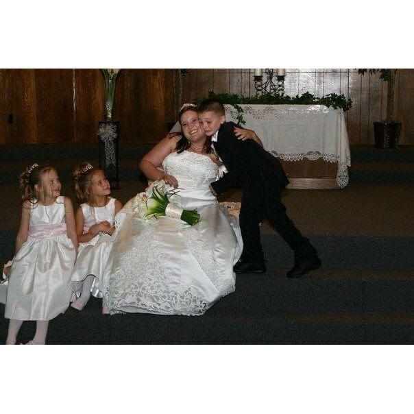The first, but not last wedding we were in together!